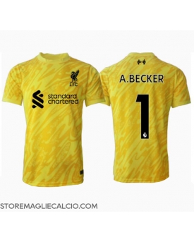 Liverpool Alisson Becker #1 Portiere Maglia Gara Terza Repliche 2024-25